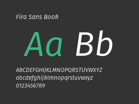 Fira Sans Book