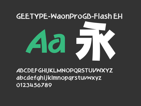 GEETYPE-WaonProGB-Flash EH