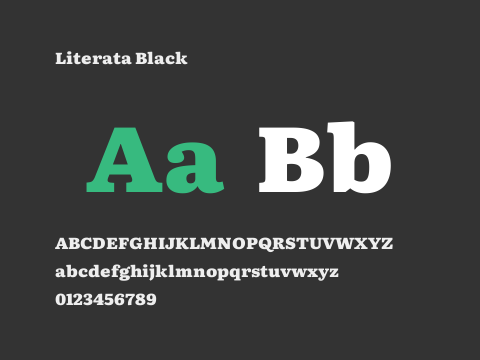 Literata Black