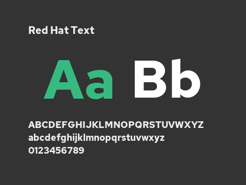 Red Hat Text