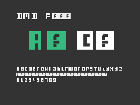 DMD Font