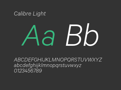 Calibre Light