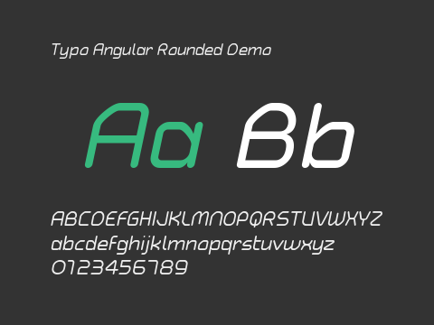 Typo Angular Rounded Demo