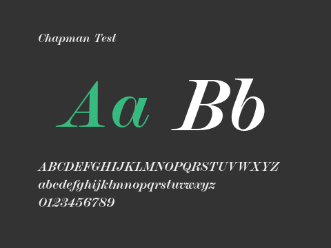 Chapman Test