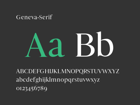 Geneva-Serif