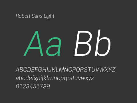 Robert Sans Light