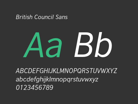 British Council Sans