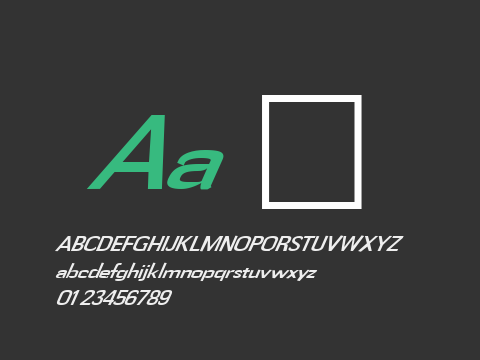 FZ BASIC 58 ITALIC