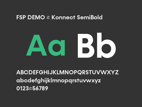 FSP DEMO - Konnect SemiBold