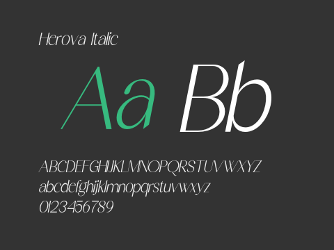 Herova Italic