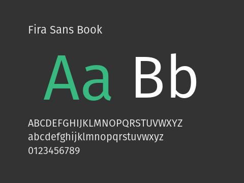 Fira Sans Book