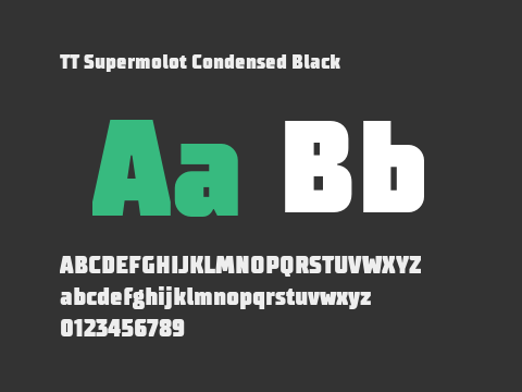 TT Supermolot Condensed Black