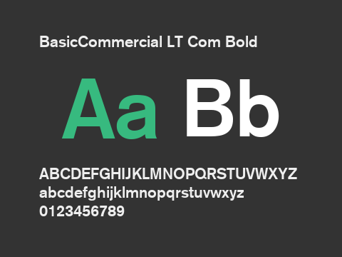 BasicCommercial LT Com Bold