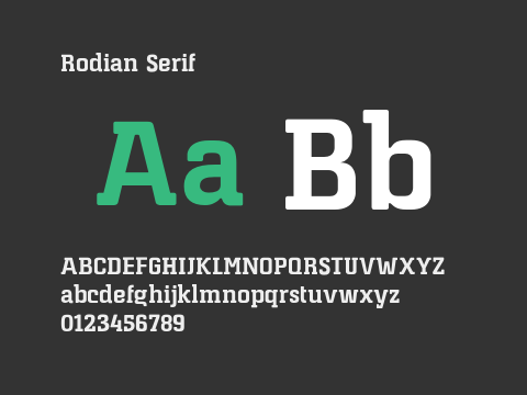 Rodian Serif