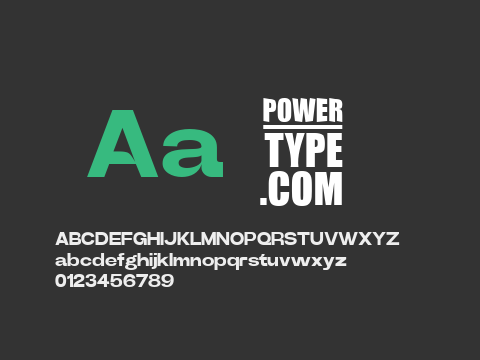 Power Grotesk UltBd