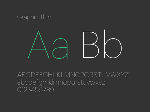 Graphik Thin