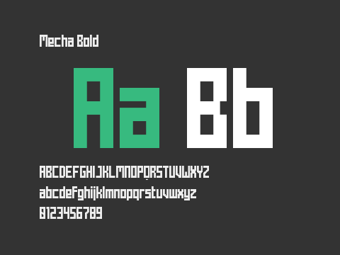 Mecha Bold