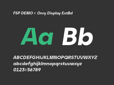 FSP DEMO - Onry Display ExtBd