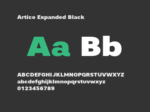 Artico Expanded Black