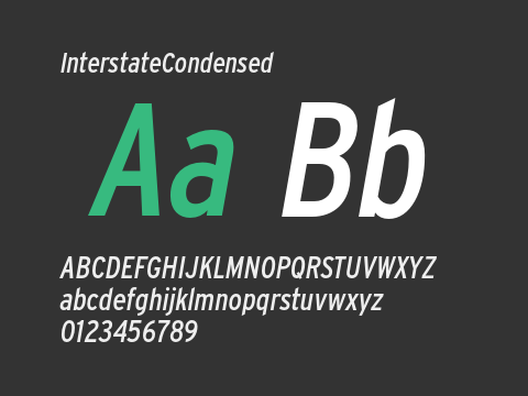 InterstateCondensed