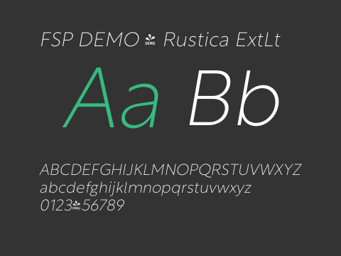 FSP DEMO - Rustica ExtLt