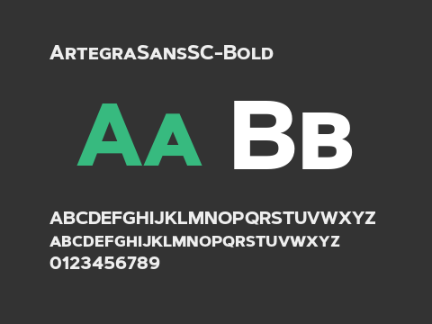 ArtegraSansSC-Bold