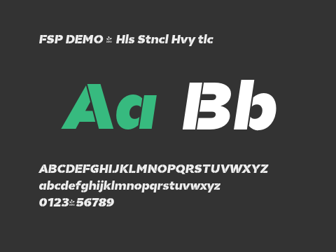 FSP DEMO - Hls Stncl Hvy tlc