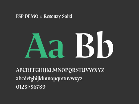 FSP DEMO - Resonay Solid