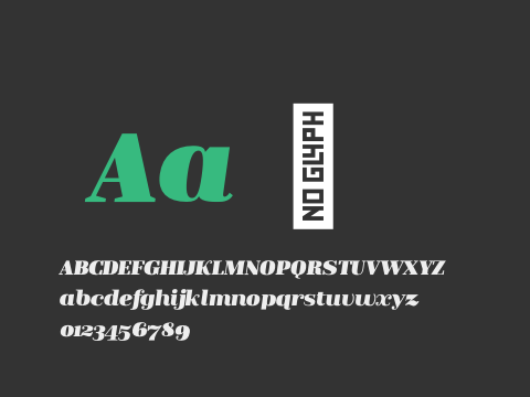 Wiblz Serif Black