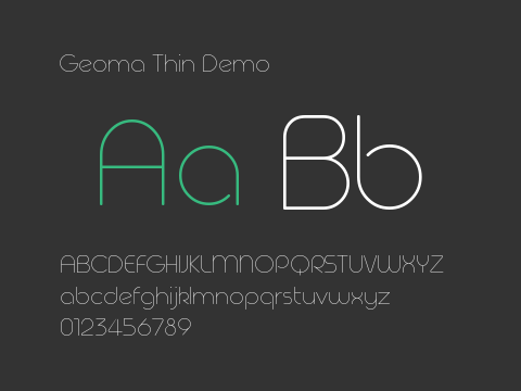 Geoma Thin Demo