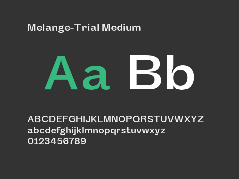 Melange-Trial Medium